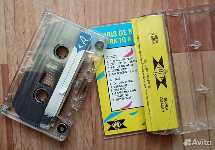 Chris De Burgh – Spark To A Flame 1989 Кассета