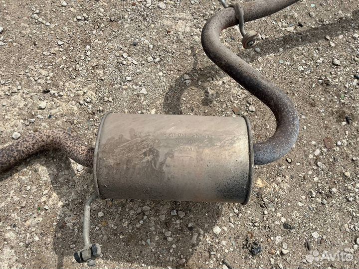 Глушитель Volkswagen Jetta седан 1.6 BSE 2008