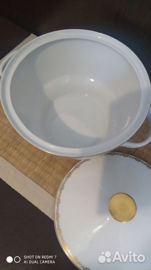 Супница ГДР Кольдиц форфор