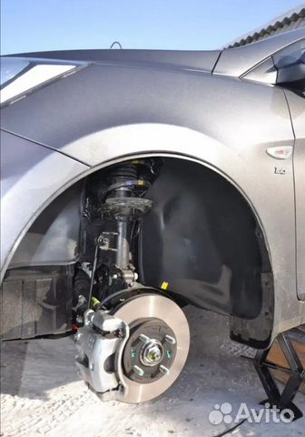 Защита арок на Хендай Акцент