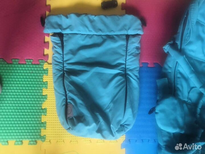 Коляска 2 в 1 Teutonia Mistral S с прицепом