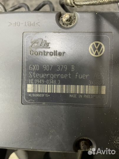 Блок abs vw polo 3