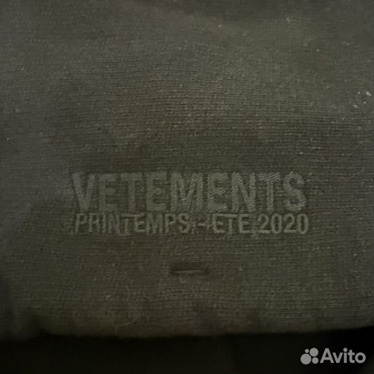 Vetements Anarchy худи оригинал