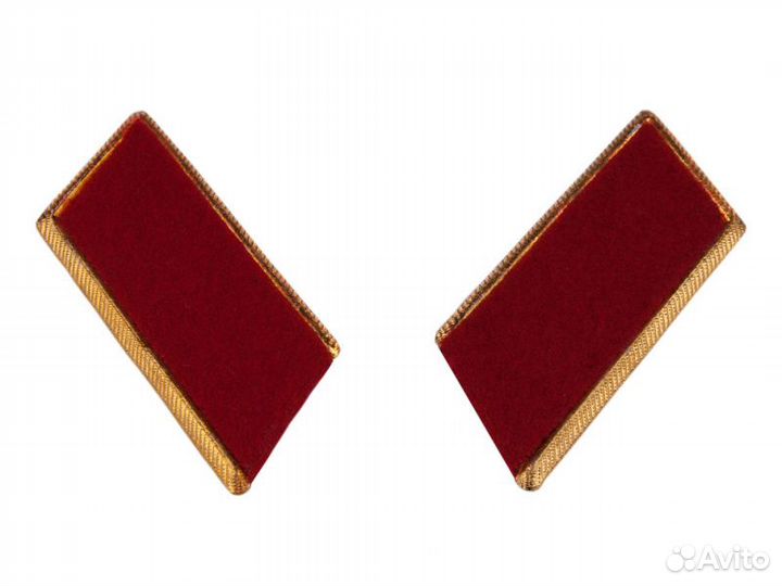 Петлицы красные парадные