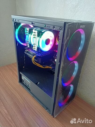 Игровой пк RTX 4060 8gb/Intel 2690v3/DDR4 32gb