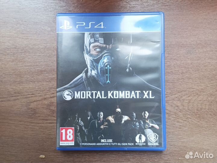 Игры для ps4 ps5 Mortal Kombat XL