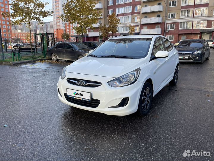 Hyundai Solaris 1.4 МТ, 2011, 130 664 км