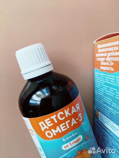 Мирролла Омега 3 со вкусом банана 100 мл