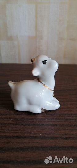 Фигурка коза Гжель