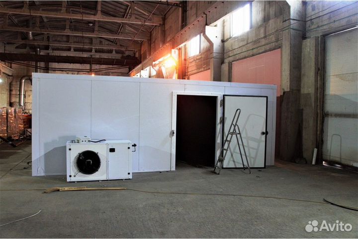 Монтаж промышленных холодильных камер