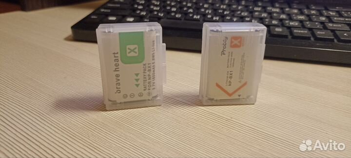 Аккумулятор для экшн камеры sony