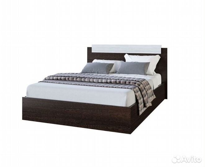 Кровать на 1,2 метра Венге/Сосна лоредо
