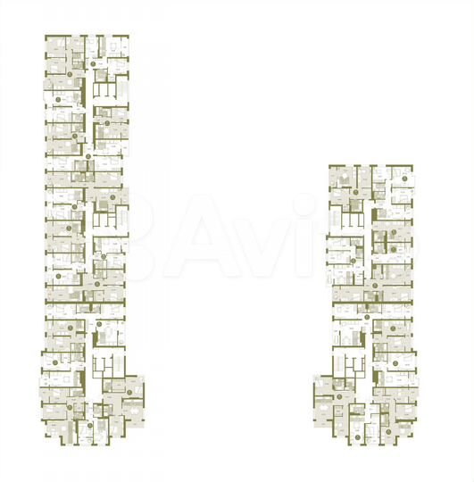 2-к. квартира, 87 м², 10/15 эт.
