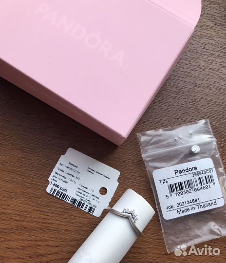 Кольца Pandora оригинал