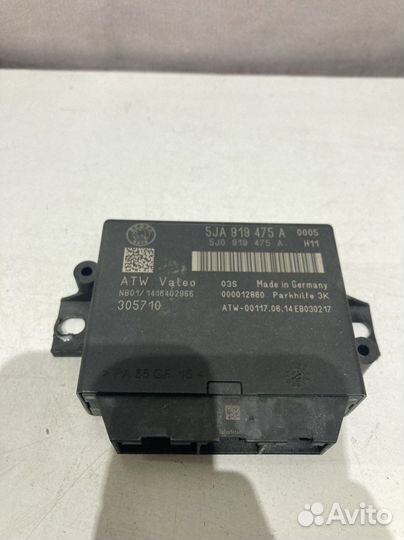 Блок управления парктрониками skoda rapid