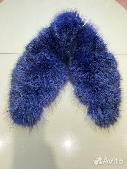 Меховой воротник лиса
