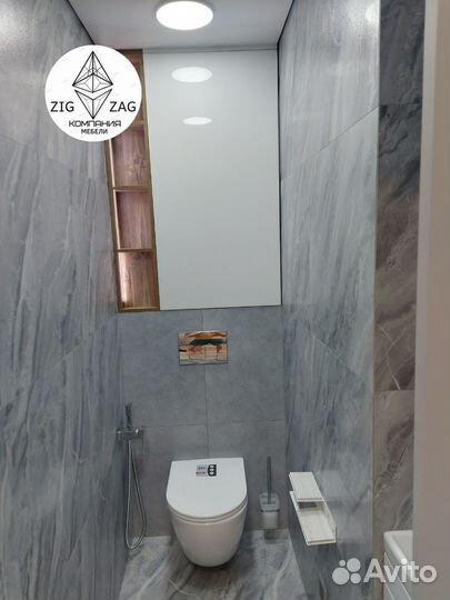 Встроенный шкаф в ванную