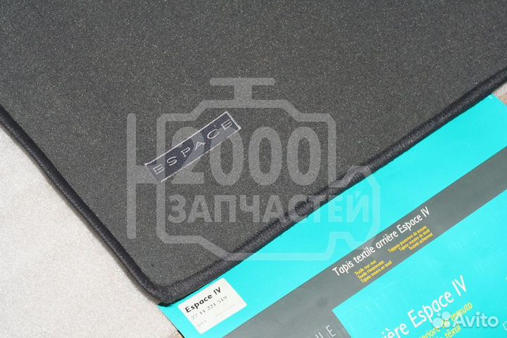 Коврик багажника рено эспейс 4