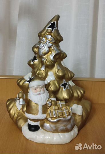 Новогодний подсвечник