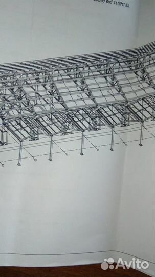 Продам каркас ангара