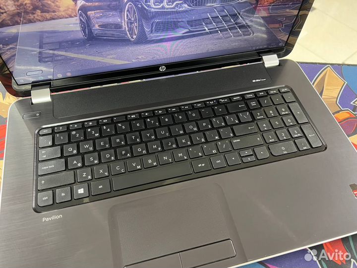 Hp 17.3 A8-4500M/6gb/ssd240gb/2 видеокарты