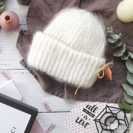 Шапка из мохера