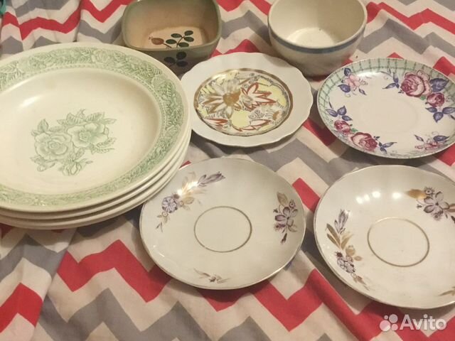 Блюдца лфз и тарелки