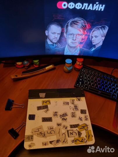 Оригинальная хлопушка (нумератор) сериала Оффлайн