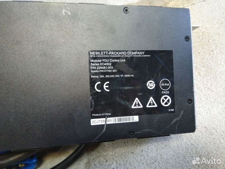 Блок распр. питания HP PDU Control Unit EO4502