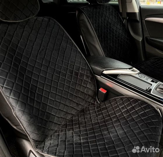 Накидки на сиденья из велюра