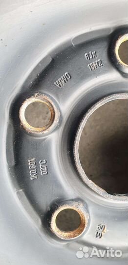 Оригинал VolksWagen Golf R15 5x112