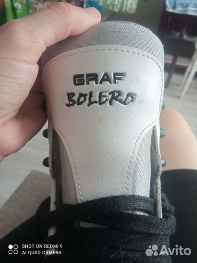 Коньки для фигурного катания graf bolero