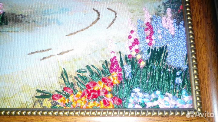 Картина лентами