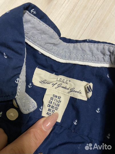 Рубашка для мальчика h&m