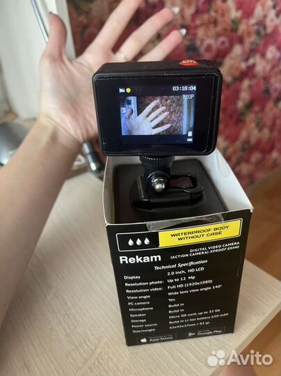 Экшн камера Rekam EX440