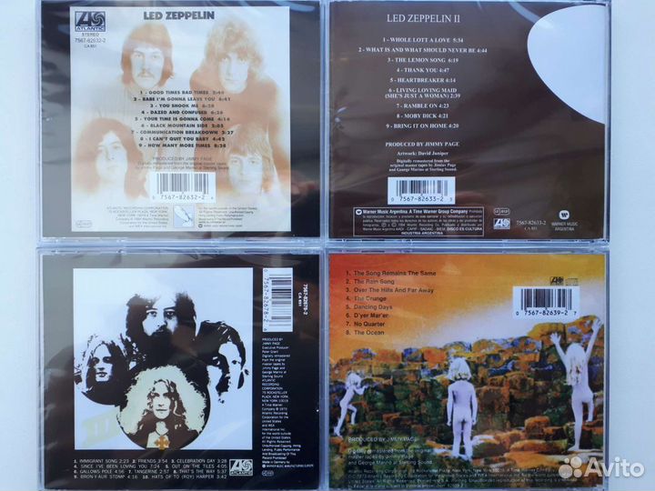 CD диски Led Zeppelin, Robert Plant