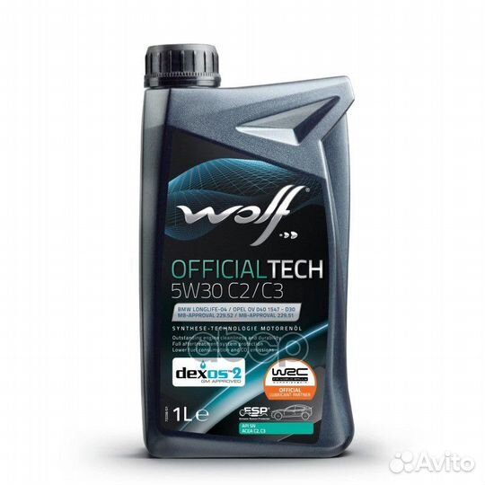 Wolf officialtech 5W30 C2/C3 1L 8332371 Wolf