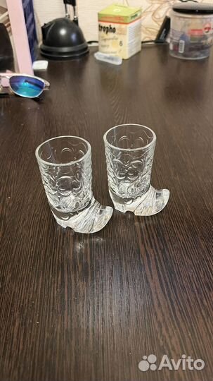 Стопки сапожки, Гусевский хрустальный завод