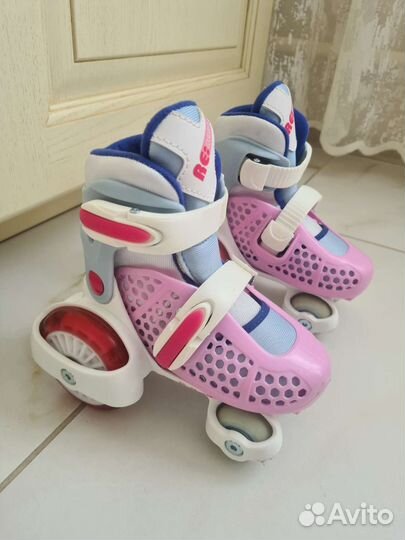 Роликовые коньки детские раздвижные