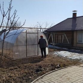 Теплицы из поликарбоната 4 метра