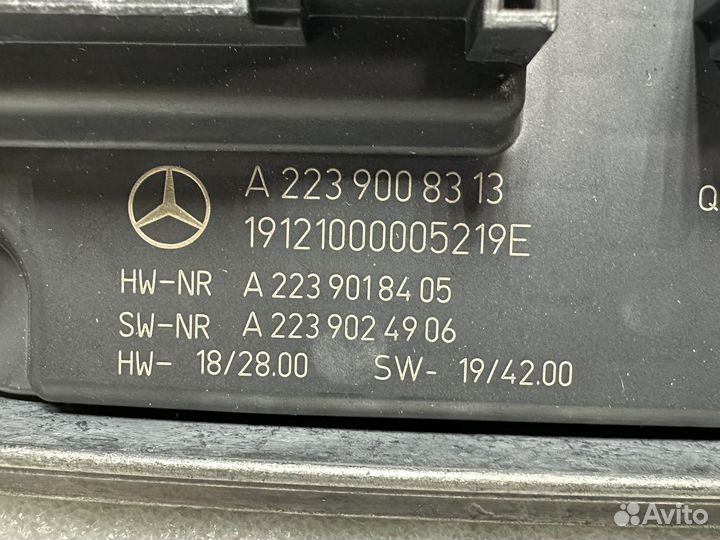 Блок управления фарой новый Mercedes S class W223