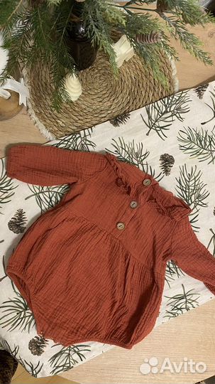 Боди муслиновый