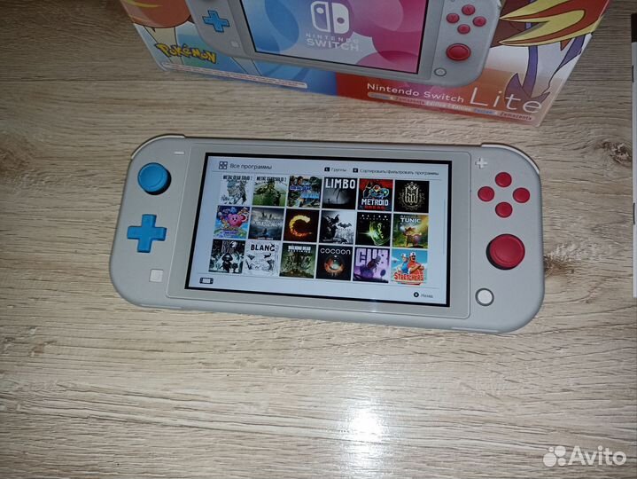 Nintendo switch lite прошитая 160gb