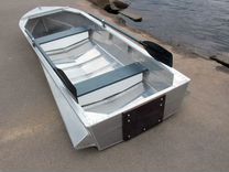 Лодка алюминиевая "Малютка-Н" дл.3.1 м.,с булями