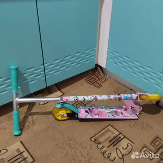 Самокат детский двухколесный бу