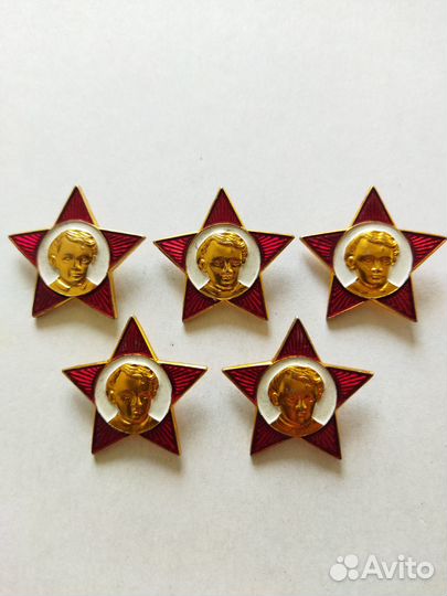 Значки Октябренка