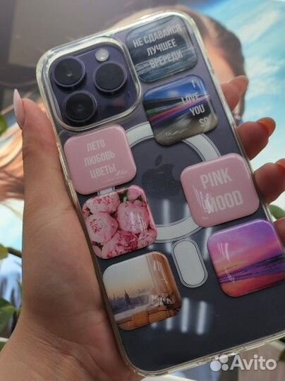 Наклейки со смолой