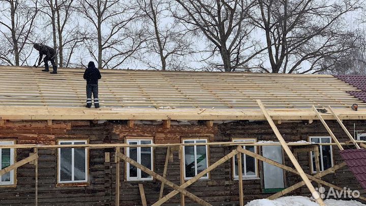 Ремонт, замена кровли и устройство новой кровли