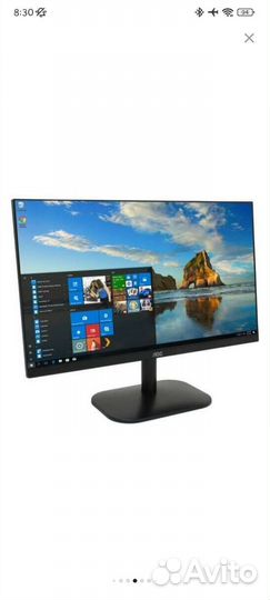 Монитор для компьютера AOC 24 75гц, VA. Обмен