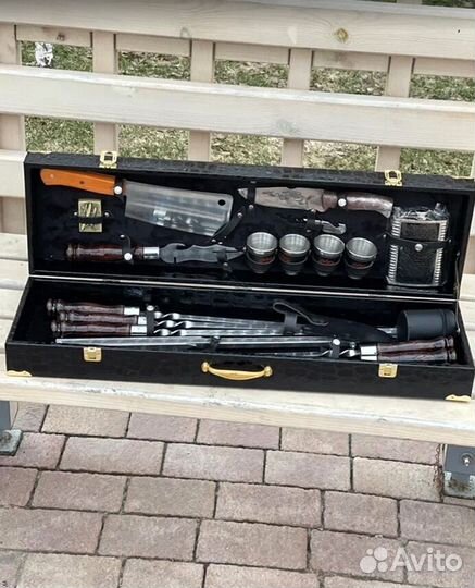 Шашлычный подарочный набор